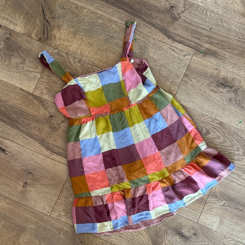 Rewind Multicolor Plaid Dress